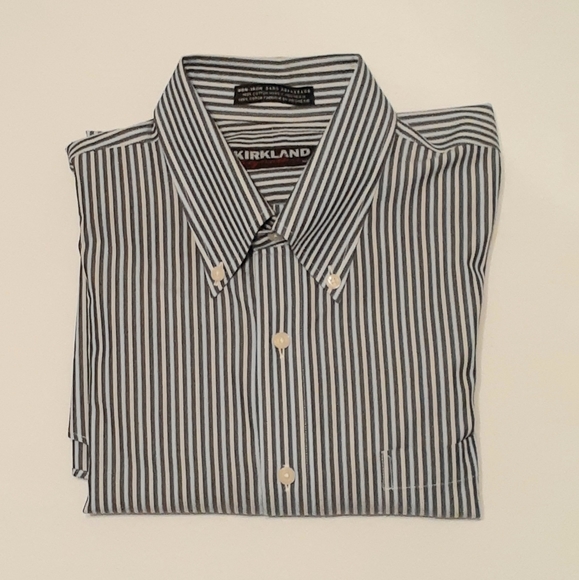 Men's Genuine "Kirkland‎ Signature" Shirt, Sz 16.5 / 33 - Picture 1 of 4